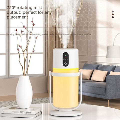 Portable Air Humidifier - Replenishing Moisture, Silent, Suitable for Office Desk and Bedroom