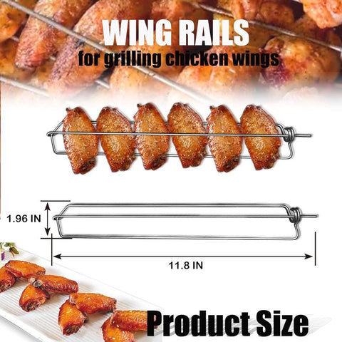 Outdoor BBQ Skewers – 4-Piece Grilling Set for Barbecue