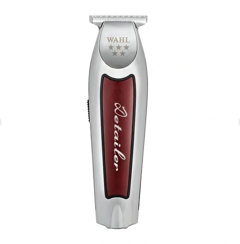 Wahl T-Wide Detailer Professional Cordless Finishing Trimmer 100 Minutes Battery Life Silver