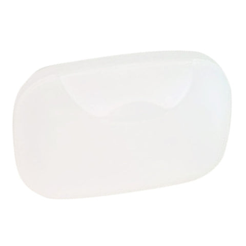 Travel Soap Container Waterproof Portable Bar Soap Case Holder Leakproof Soap Box for Home Hotel Clear Frosted Color