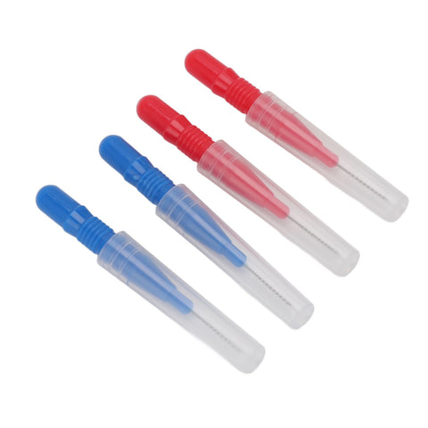 50Pcs Interdental Brush Tooth Floss Tooth Cleaning Tool Toothpick Dental Flossing Brush Oral Dental Hygiene Dental Flosser