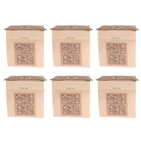Vacuum Cleaner Paper Garbage Dust Bag for Karcher WD2250 A2004 A2054 MV2 Vacuum Cleaner