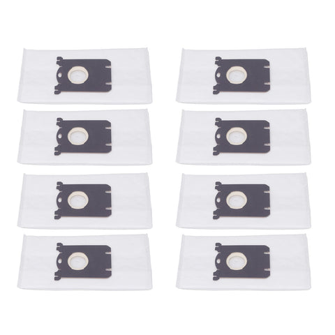 8pcs Vacuum Cleaner Dust Bags Replacement Non Woven Fabric Composite Dust Collection Bag for FC8202 FC8204 HR8331
