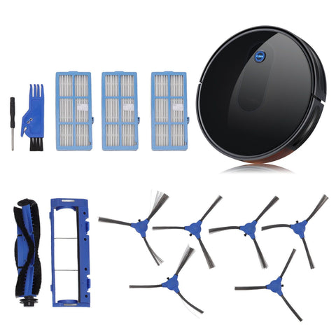 Main Brush Side Brush Filter Kit Vacuum Cleaner Accessories for Bagotte BG600 Vacuum Cleaner Replacement Part