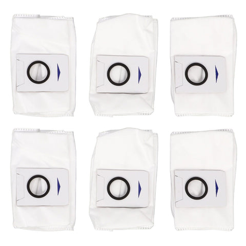 6pcs Vacuum Cleaner Dust Bags for DEEBOT X1 Omni Replaceable Dust Collection Bag Vacuum Cleaner Accessory