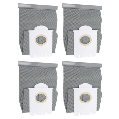 4 Pieces Vacuum Cleaner Dust Bags Replacement Non Woven Fabric Dust Collection Bag for Philips FC9071 FC8134 FC8613 FC8614