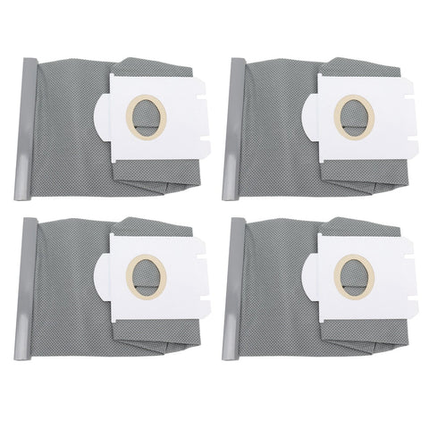 4 Pieces Vacuum Cleaner Dust Bags Replacement Non Woven Fabric Dust Collection Bag for Philips FC9071 FC8134 FC8613 FC8614