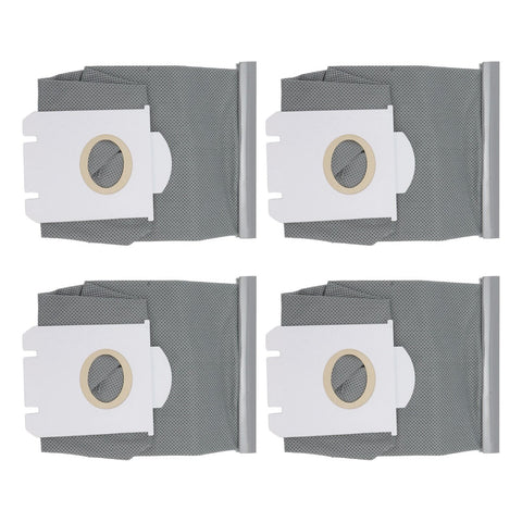 4 Pieces Vacuum Cleaner Dust Bags Replacement Non Woven Fabric Dust Collection Bag for Philips FC9071 FC8134 FC8613 FC8614