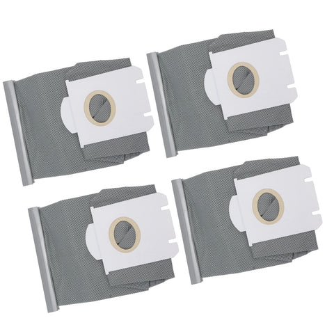 4 Pieces Vacuum Cleaner Dust Bags Replacement Non Woven Fabric Dust Collection Bag for Philips FC9071 FC8134 FC8613 FC8614