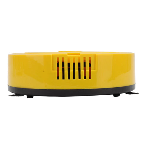 Robot Vacuum Cleaner Multifunctional USB Charging Mini Smart Sweeping Robot for Wooden Flooring Tile Carpet Yellow