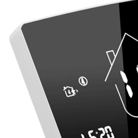 Smart Thermostat LCD Touch Screen Thermostat Programmable Temperature Controller for Boiler 95‑240V Concealed Installation