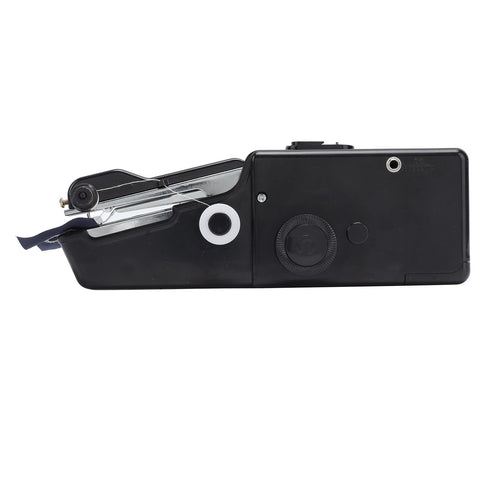 Handheld Sewing Machine Smoothing Stitching Portable Electric Sewing Tool for Home Travel Black