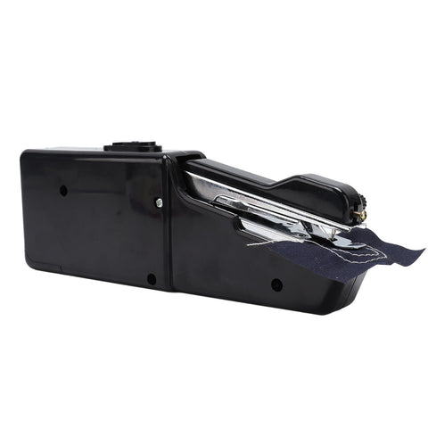 Handheld Sewing Machine Smoothing Stitching Portable Electric Sewing Tool for Home Travel Black