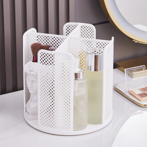 Disposable Cup Storage Organizer 4 Compartment 360 Degree Rotating Coffee Cup Dispenser for Coffee Shops Dessert Stores