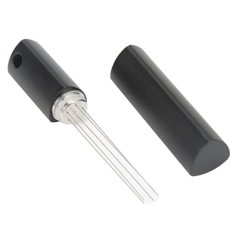 Coffee Stirrer Tool Stainless Steel Portable Coffee Needle Distributor For Italian Coffee Maker Black