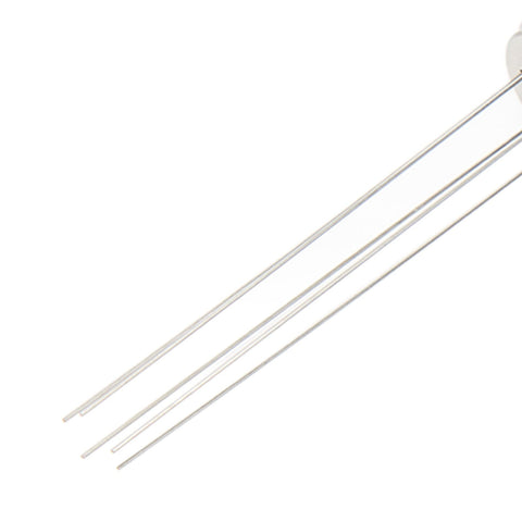 Coffee Powder Stirring Needle Professional 304 Stainless Steel Coffee Stirring Tool with Cover for Coffee Distribution Black