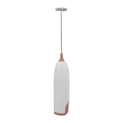 Household Electric Milk Frother Automatic Handheld Milk Foam Maker Coffee Stirring Bar Kitchen Drink Foamer White Coffee
