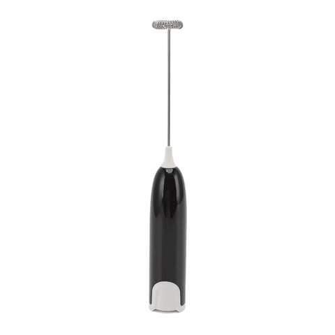 Household Electric Milk Frother Automatic Handheld Milk Foam Maker Coffee Stirring Bar Kitchen Drink Foamer Black White