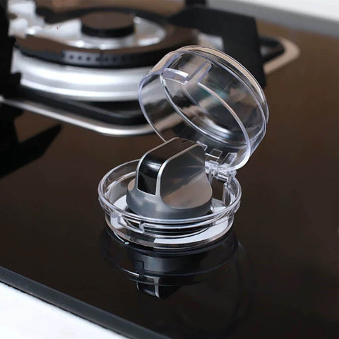 5Pcs Clear Stove Knob Covers Baby Safe Gas Stove Knob Covers Home Kitchen Switch Protection Tool for Infant Child Protector Transparent