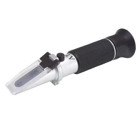 Brix Refractometer 3 in 1 Handheld Measure Sugar Content in Grape Wine Juice Alcohol Meter with ATC for Homebrew Kit