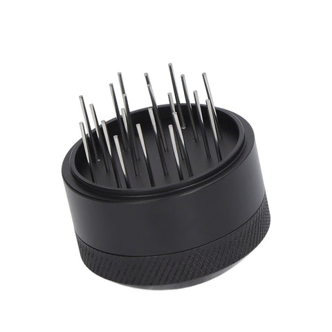 Coffee Needle Distributor Rust Resistant Stainless Steel Needle Coffee Stirrer with Base for Cafes Home 58MM