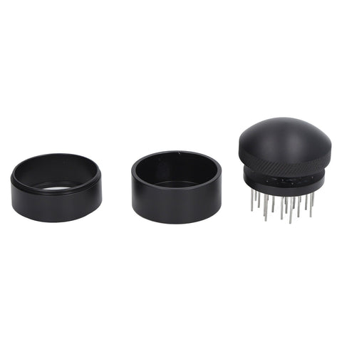 Coffee Needle Distributor Rust Resistant Stainless Steel Needle Coffee Stirrer with Base for Cafes Home 58MM