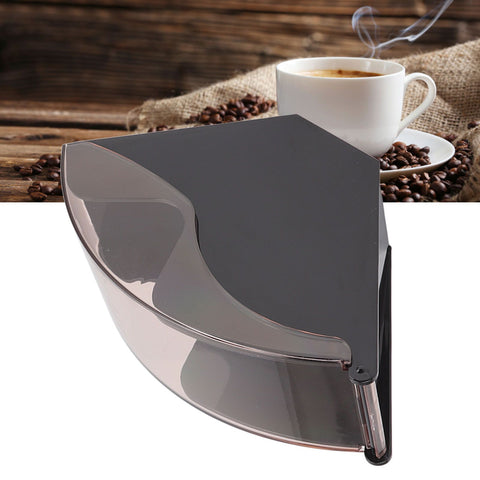 Coffee Filter Paper Storage Holder Hand Brewed Coffee Filter for V60 Fan Shaped Dustproof Box Cafe Filter Paper Dispenser Rack