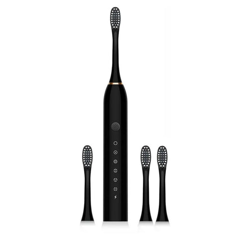 Electric Toothbrush 6 Levels Mode USB Rechargeable Indicator Light IPX 7 Waterproof Portable Toothbrush for Home
