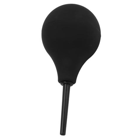 Enema Bulb Kit Silicone Douche Bulb with Single Use Hose Women Enemator Astriction Anal Cleaner Black 89ml