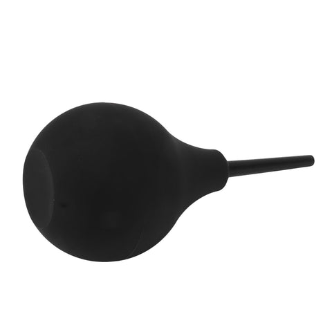 Enema Bulb Kit Silicone Douche Bulb with Single Use Hose Women Enemator Astriction Anal Cleaner Black 89ml