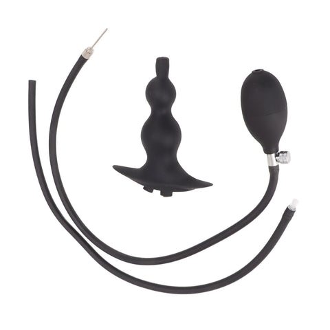 Silicone Enema Bulb Kit Inflatable Soft Flexible Clean Anal Douche Enema Kit for Women Men Beginner Health Style 1