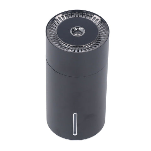 Car Fragrance Humidifier USB 3 Gears Adjustable Automatic Induction Portable Aromatherapy Humidifier with Colorful Light Black