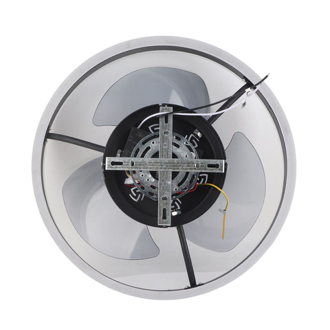 Ceiling Fan Light 6 Speed Remote Control 3 Color LED Ceiling Fan Lamp for Living Room 110V