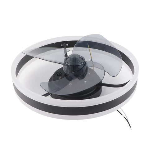 Ceiling Fan Light 6 Speed Remote Control 3 Color LED Ceiling Fan Lamp for Living Room 110V
