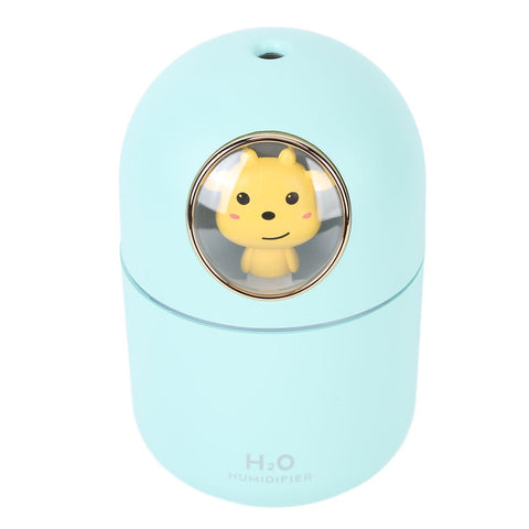Humidifier Aroma Diffuser USB Power Supply 300ml Capacity Auto Shutdown Home Decoration for Room Office Blue Cow
