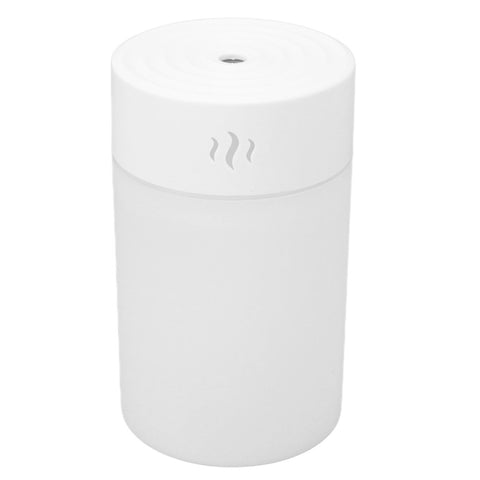 Mini Humidifier 260ml Colorful LED Light USB Charge Simple White Portable Desk Humidifier for Bedroom Office Car