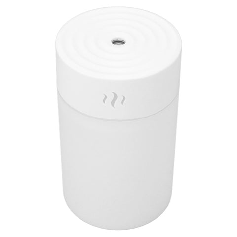Mini Humidifier 260ml Colorful LED Light USB Charge Simple White Portable Desk Humidifier for Bedroom Office Car