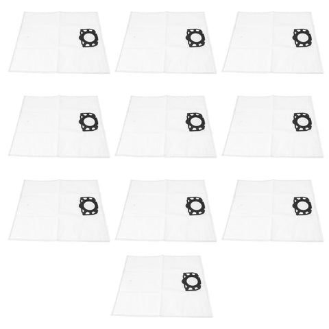 10pcs Vacuum Cleaner Dust Bags Non Woven FabricPortable Cleaner Dust Collection Bag for Karcher MV4 MV5 MV6 WD4 WD5 WD6