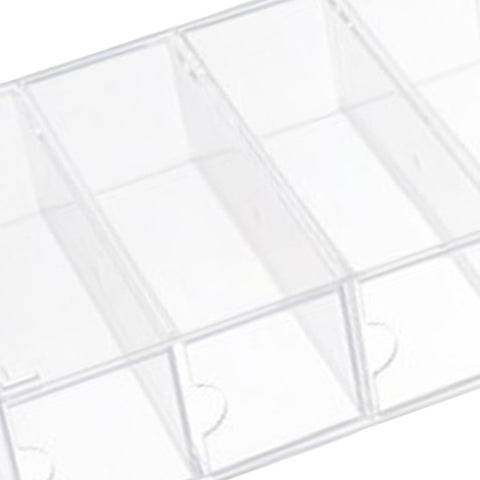 4 Drawers Eyeglass Storage Organizer Box Clear Acrylic Stackable Sunglasses Display Holder Organizer for Makeup Office Items
