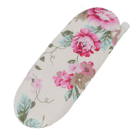 Tabletop Ironing Board Heat Resistant Foldable Portable Mini Ironing Board Clothes Ironing Accessories for Home Travel Peony Flower