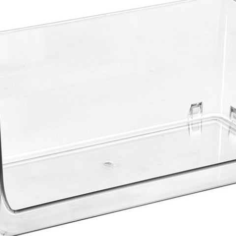 Cosmetic Display Case Multifunction Stackable Plastic Transparent Makeup Organizer for Home 32x15x12.8cm/12.6x5.9x5.3in