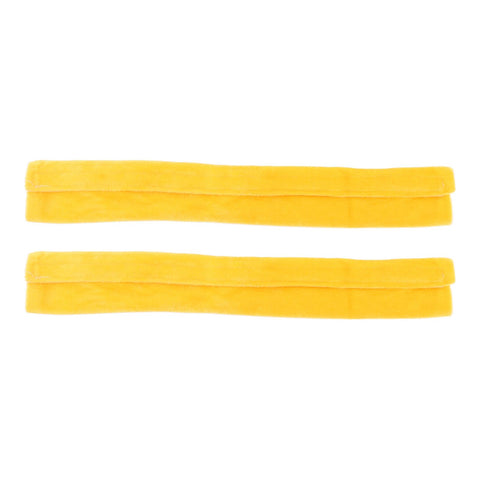 2pcs Refrigerator Door Handle Covers Soft Dustproof Refrigerator Handle Gloves for Kitchen Dining Yellow