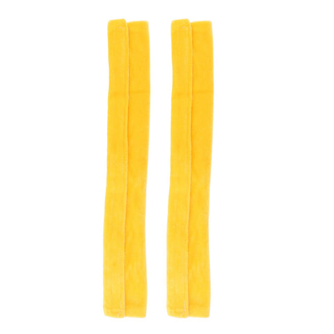 2pcs Refrigerator Door Handle Covers Soft Dustproof Refrigerator Handle Gloves for Kitchen Dining Yellow