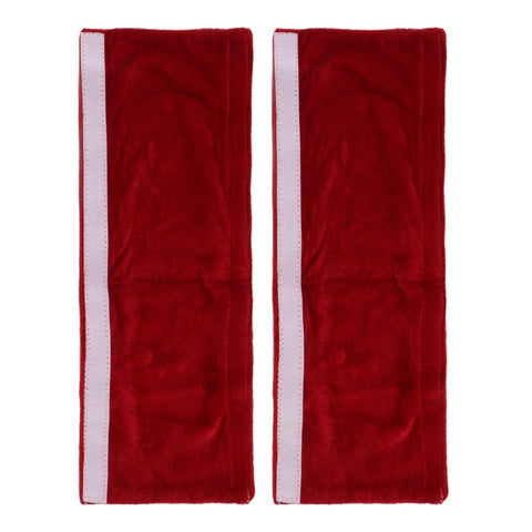 2pcs Refrigerator Door Handle Covers Soft Dustproof Refrigerator Handle Gloves for Kitchen Dining Claret
