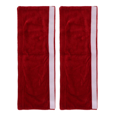 2pcs Refrigerator Door Handle Covers Soft Dustproof Refrigerator Handle Gloves for Kitchen Dining Claret