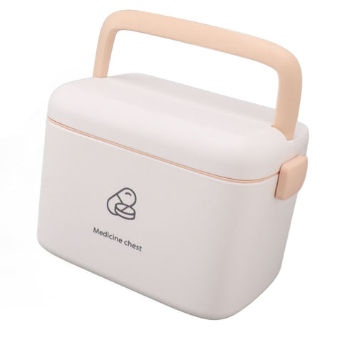 Large Medicine Storage Box Organizer Container Family Emergency Medicine Case with Removable Tray Type B