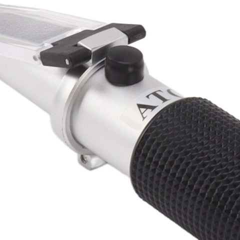 Brix Meter Refractometer 10‑30% Aluminum Portable Handheld Sugar Content Hydrometer for Fruit Honey Other Sugary Drink
