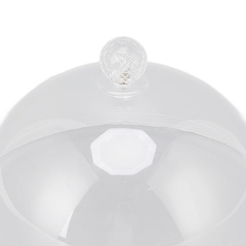 Food Cover Acrylic Transparent Thickened Fall Resistant Dustproof Food Preservation Cover with Handle 21cm