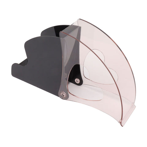 Coffee Filter Holder Storage Coffee Filter Paper Dispenser Rack with Dustproof Cover for Cafe Office Black