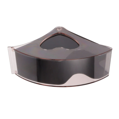 Coffee Filter Holder Storage Coffee Filter Paper Dispenser Rack with Dustproof Cover for Cafe Office Black